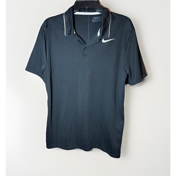 Nike Other - Men's Nike Dri Fit Polo Golf Size Medium In Black